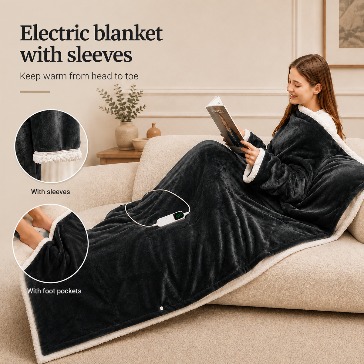 ELOVIA™ Heated Cosy Blanket