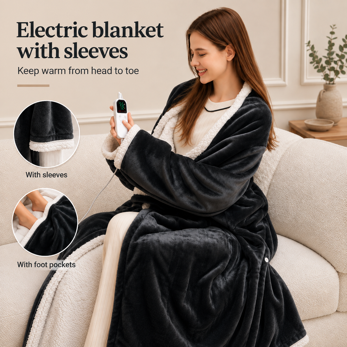 ELOVIA™ Heated Cosy Blanket